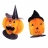 Patiwizz Sujet Halloween - Citrouilles au chapeau