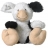 PELUCHE VACHE 40 CM