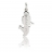 Pendentif argent Martinique