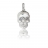 Pendentif argent Skull