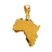 Pendentif carte afrique