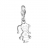 Pendentif charm's fille argent
