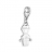 Pendentif charm's garcon argent