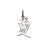 Pendentif chinois<a title='Saint-valentin, fêtes de l\'amour' href='http://www.familyby.com/boutiques/index/7' style='text-decoration:none; color:#333'><strong> amour </strong></a>argent