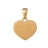 Pendentif coeur a graver vermeil