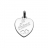 Pendentif coeur 'je t'aime' ar