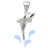 Pendentif dauphin argent