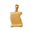 Pendentif moyen parchemin vermeil