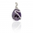PENDENTIF OR AMÉTHYSTE ET DIAMANT