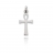 Pendentif or blanc Croix de vie Egyptienne