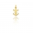 Pendentif or Croix Camarguaise
