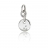 Pendentif or Gris et Diamants