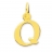 Pendentif or Initiale Q