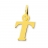 Pendentif or Initiale T