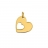 Pendentif Or Jaune Coeur