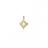 PENDENTIF OR OPALE BLANCHE ET DIAMANTS