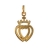 Pendentif plaqué or symbole vendée