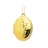 Pendentif porte-photos en or jaune