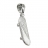 Pendentif skate argent