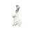 Pendentif zodiaque chinois cheval