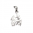 Pendentif zodiaque chinois sanglier