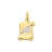 Pendentif Zodiaque deux ors Capricorne