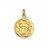 Pendentif Zodiaque or Taureau