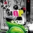 Photo sur tableau Hip Hop Couleur Vert Matière Toile