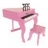 Piano A Queue Rose En Bois