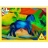 Piatnik <a title='En savoir plus sur les puzzles' href='http://weezoom.tumblr.com/post/12566332776/puzzle-1000-pieces' style='text-decoration:none; color:#333' target='_blank'><strong>Puzzle</strong></a> 100 pièces - Franz Marc : Le cheval bleu