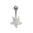 Piercing nombril<a title='composition florale pour la saint-valentin' href='http://www.familyby.com/boutiques/detailCategorie/4211' style='text-decoration:none; color:#333'><strong> fleur</strong></a> blanc