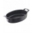 Plat ovale profond noir effet fonte 40 cl Belle Cuisine prodes2 Noir fonte -