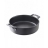 Plat rond profond noir effet fonte 100 cl Belle Cuisine prodes2 Noir fonte -