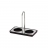 Plateau Linéa Bois-Inox pour moulins à poivre et sel