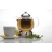 Pot à thé avec flamme