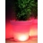 Pot lumineux Bloom rose 90 cm