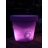 Pot lumineux Bloom violet 60 cm