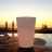 Pot lumineux jardin X-pot light slide