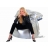 Pouf Loftbag Silver