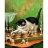 Puzzle Michèle Wilson Puzzle d'art en bois 40 pièces Michèle Wilson - Gravure anglaise : Jeu d'échec