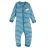 Pyjama coton bio - Rayé bleu glacier