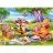 Ravensburger <a title='En savoir plus sur les puzzles' href='http://weezoom.tumblr.com/post/12566332776/puzzle-1000-pieces' style='text-decoration:none; color:#333' target='_blank'><strong>Puzzle</strong></a> 200 pièces XXL - Winnie l'Ourson : Pique nique entre amis