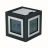 Réveil Cubissimo Noir