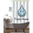 Rideau de douche design Happy Shower