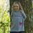 Robe tunique coton bio - Viola Rayé violet 2-3 ans 98 cm