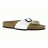 Sabots BIRKENSTOCK Madrid Flor Laque Femme Blanc