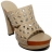 Sabots FREE LANCE Lona Femme Beige