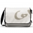 SAC NOIR LABEL MESSENGER OFF BLANC