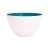 Saladier ZAK DESIGN DUO 18 CM Blanc extérieur / Bleu aqua intérieur -2002-0320