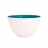 Saladier ZAK DESIGN DUO 22cm blanc extérieur/bleu aqua intérieur - 2002-1891